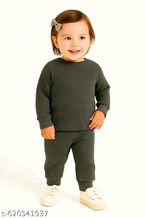  *Kids Full Sleeve Winter Top & Bottom Thermal*