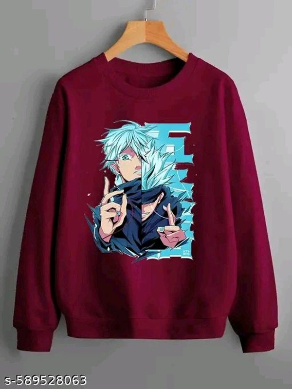 *Trendy Anime Design Printed Sweatshirt for men*