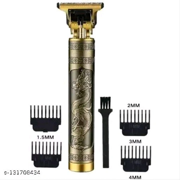 *Standard Hair Trimmer MAXTOP Rechargeable Hair Trimmer For Men & Women Clippers Haircut Grooming Kit Runtime: 120 min Trimmer for Men & Women (Gold)*