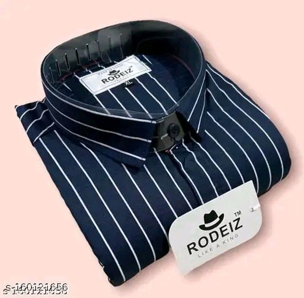 *RODEIZ MEN STRIPES SHIRT*