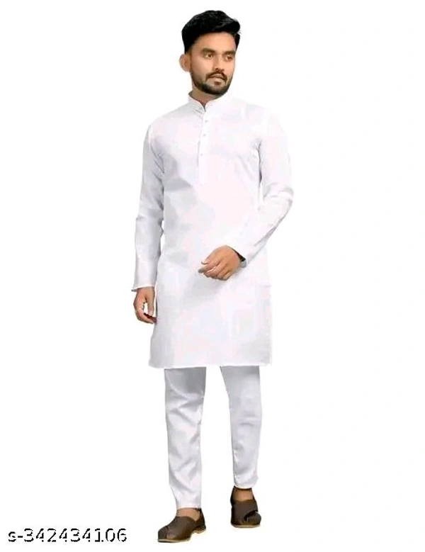 *Premium Men Plain Kurta Pyjama*