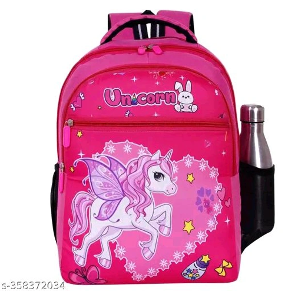 *Unisex Kids 30L Cartoon Best Stylish Lightweight Waterproof Casual Picnic Tuition School Bag Backpack for Children Boys And Girls For (3 to 11 Yrs)*