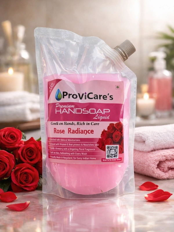 Premium Handsoap Liquid Refill - Rose Radiance