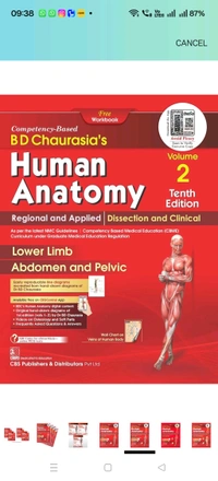 Human Anatomy BD Chorasiya 10th Edition 2025