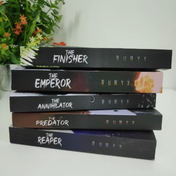 The Predator, The Reaper, The Emperor, The Finisher, The Annihilator (5 book combo set) Dark Verse by RunyX