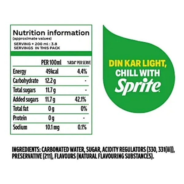 Thums Up Sprite - 750ml