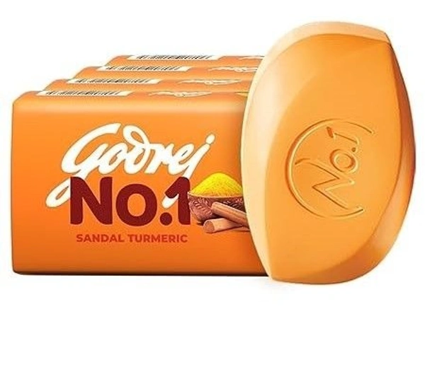 GODREJ NO.1 SOAP SANDAL TURMERIC (SABUN) - 5 PIECE