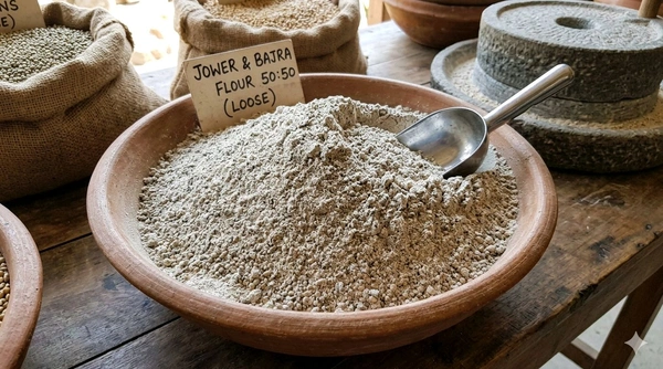 Jower & Bajra Flour 50:50 - 1kg