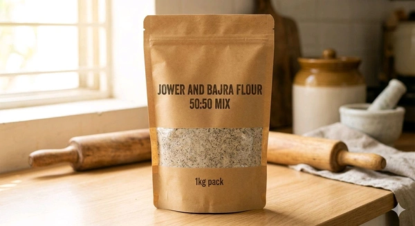 Jower & Bajra Flour 50:50 - 1kg