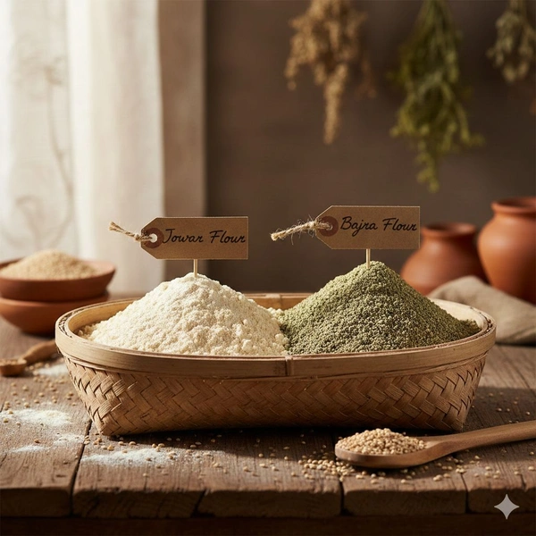 Jower & Bajra Flour 50:50 - 5kg