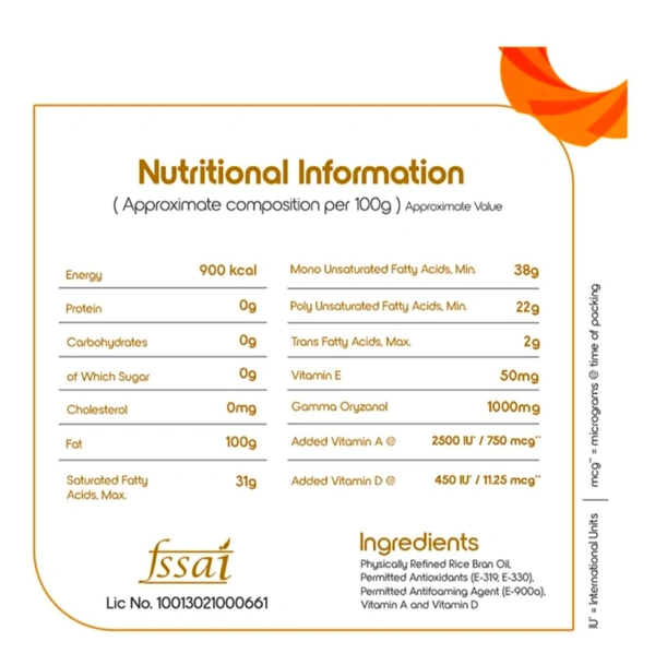 Fortune Rice Bran Oil 5L - 5.L