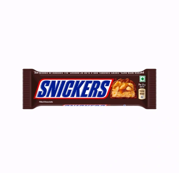 Snickers Peanut Nougat & Caramel Filled Bar 40 g - 40g