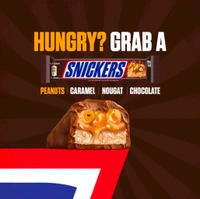 Snickers Peanut Nougat & Caramel Filled Bar 40 g - 40g