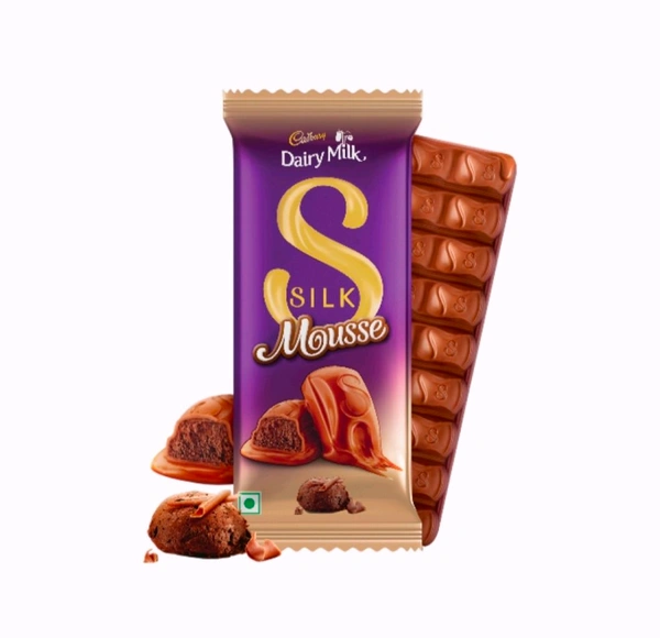 Cadbury Dairy Milk Silk Mousse Milk Chocolate Bar - 2x48.5g