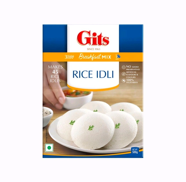Gits Rice Idli Breakfast Mix - 500gm