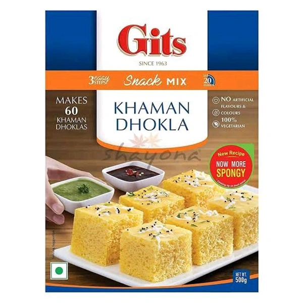 Gits Khaman Dhokla Instant Mix - 180g