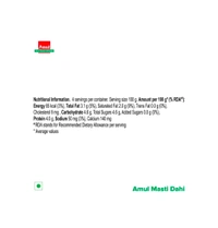 Amul Masti Pouch Curd - 1Kg