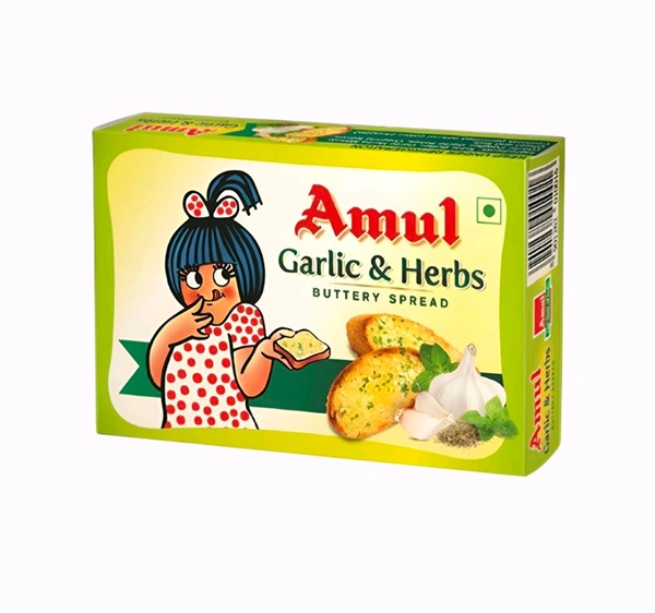 Amul Garlic & Herbs Butter - 100g