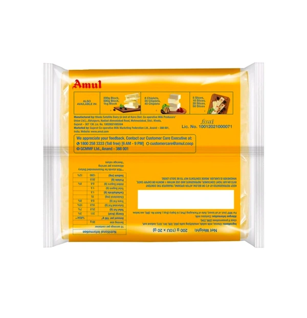 Amul Cheese Slices - 100g