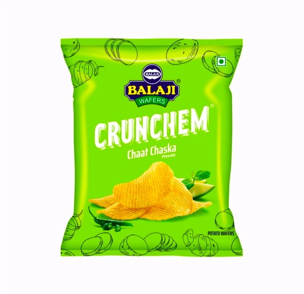 Balaji Crunchem Chaat Chaska Wafers - 135.g