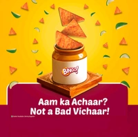 Bingo Mad Angles Achaari Masti Crisps - 2 x 60 g