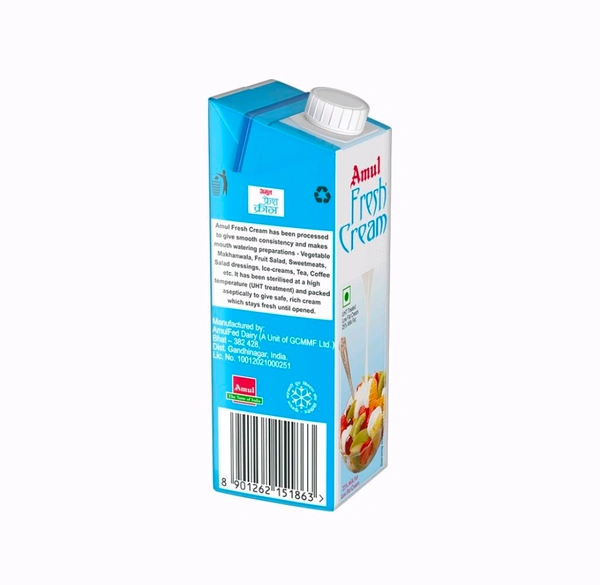 Amul Fresh Cream - 1 ltr