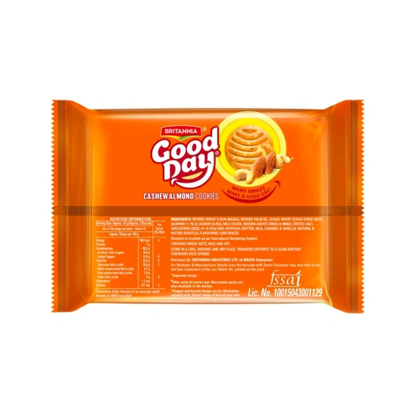 Britannia Good Day Cashew Biscuit - 200 g