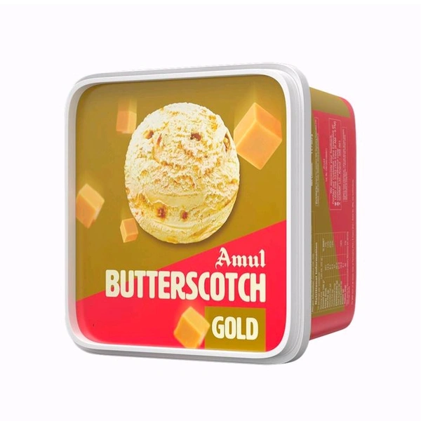 Amul Butterscotch Gold Icecream 550gm
