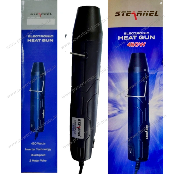 Sterneal - Stearnel Electronic Heat Gun � 450W (Inverter Technology, Dual Speed) - Navy Blue - Navy Blue