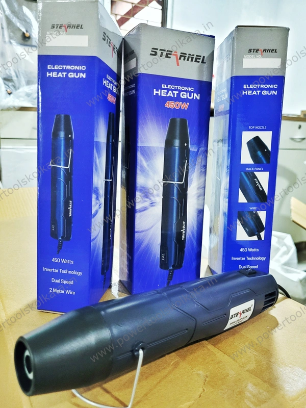 Sterneal - Stearnel Electronic Heat Gun � 450W (Inverter Technology, Dual Speed) - Navy Blue - Navy Blue