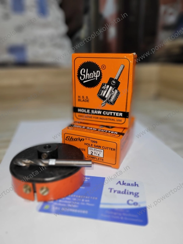 Sharp - Hss Hole Saw Cutter - 69.85Mm(2 3/4") - 69.85mm(2 3/4")