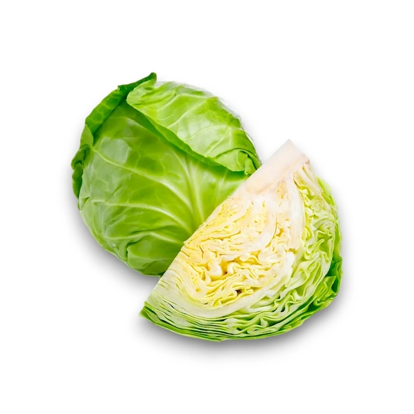 Cabbage (Patta Gobhi) - 1 piece (400-600 g)