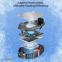 Cooling Fan for Mobile, Universal Phone Cooler Gaming Fan, Mobile Cooling Fan for iPhone Android Smartphones - free size