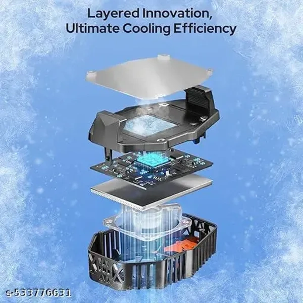 Cooling Fan for Mobile, Universal Phone Cooler Gaming Fan, Mobile Cooling Fan for iPhone Android Smartphones - free size