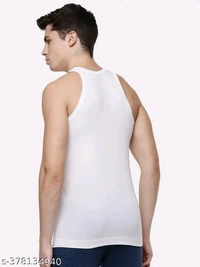 DOLLAR Men's (Pack of 6) White Innerwear Vests - White, 3XL