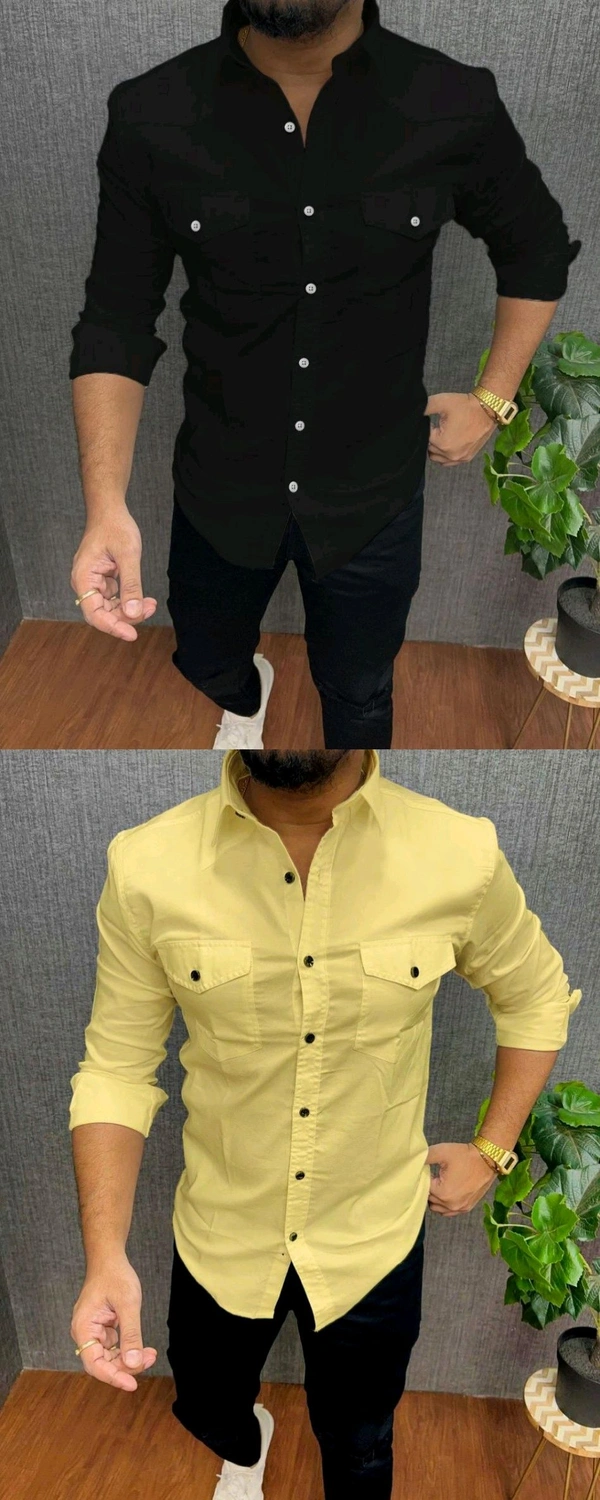 Zara Cotton Shirt 2 Piece Combo - XXL