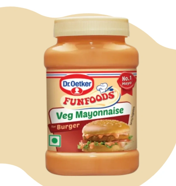 Dr. Oetker Veg Mayonnaise for Burger - 250 Gm