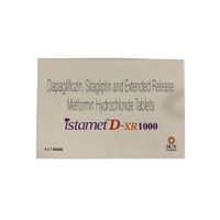 Rx ISTAMET D XR 1000-1X7 TABLETS - 1X7 TABLETS