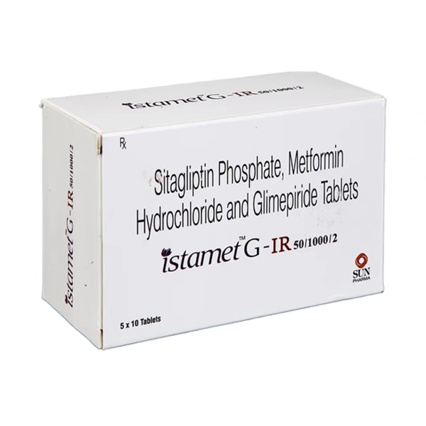 Rx ISTAMET G IR 50/1000/2-1X10 TABLETS - 1X10 TABLETS