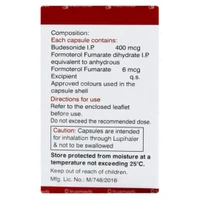 Rx BUDAMATE 400 TRANSCAPS-30 CAPSULES - 30 CAPSULES