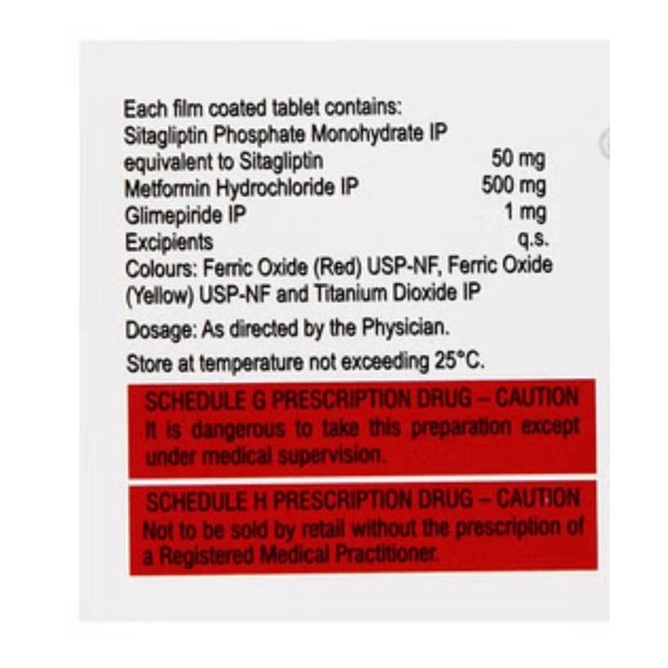 Rx ISTAMET G IR 50/500/1-1X10 TABLETS - 1X10 TABLETS