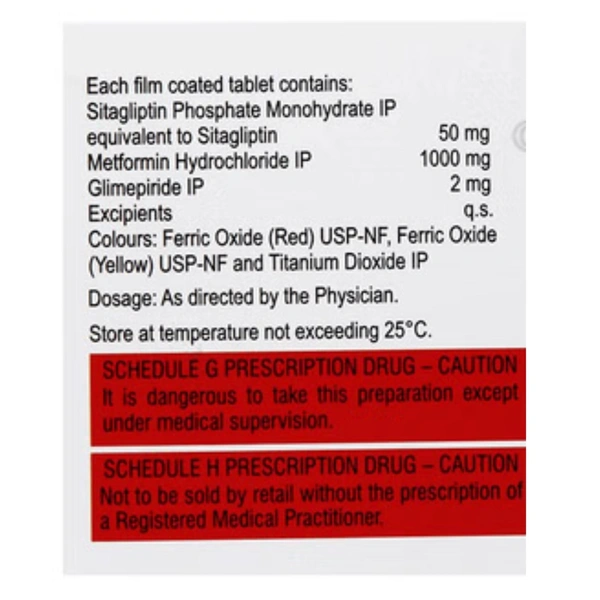 Rx ISTAMET G IR 50/1000/2-1X10 TABLETS - 1X10 TABLETS