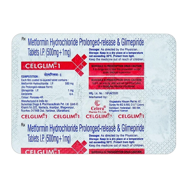 Rx CELGLIM 1-1X10 TABLETS - 1X10 TABLETS