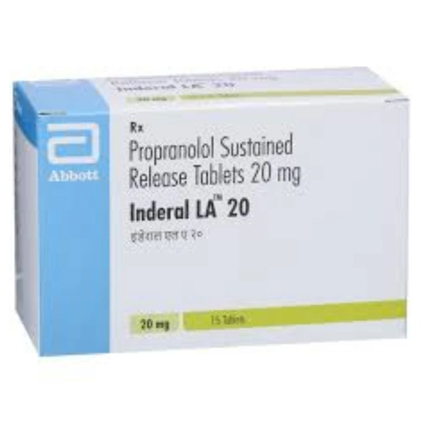 Rx INDERAL LA 20 - 1X15 TABLETS - 1X15 TABLETS