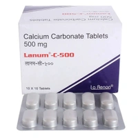 Rx LANUM C 500-1X10 TABLETS - 1X10 TABLETS