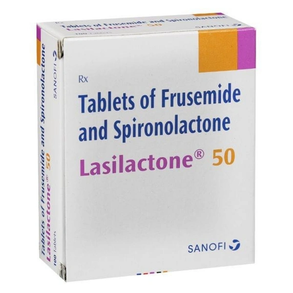 Rx LASILACTONE 50MG-1X10 TABLETS - 1X10 TABLETS