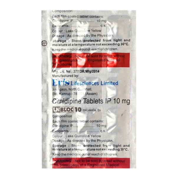 Rx LN BLOC 10-1X15 TABLETS - 1X15 TABLETS