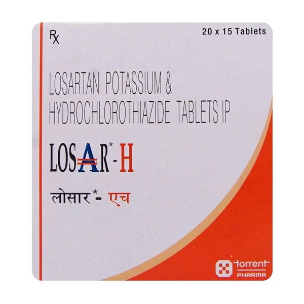Rx LOSAR H-1X15 TABLETS - 1X15 TABLETS