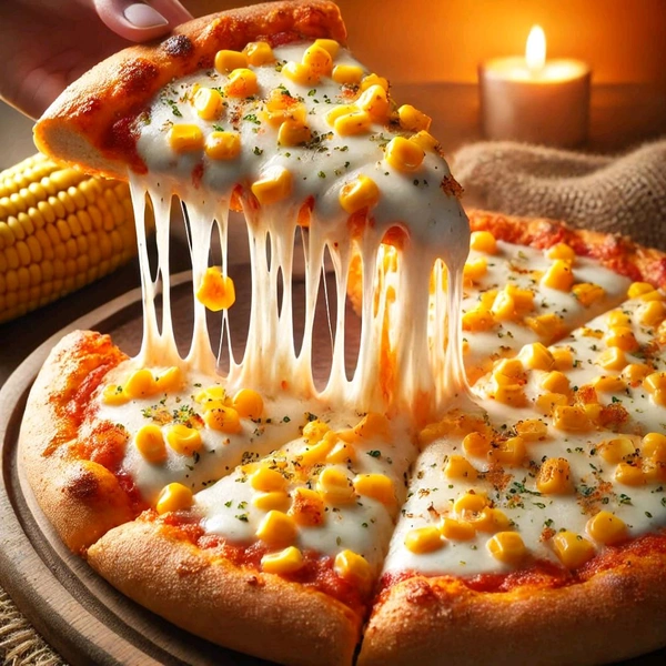 Cheese Corn Pizza - Medium
