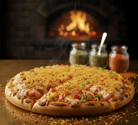 Mix Veg Spicy Bhujia Pizza - Medium